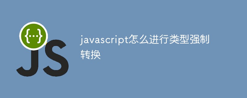 javascript怎么进行类型强制转换