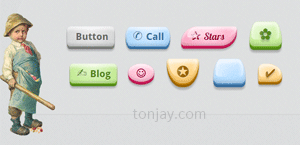 BonBon-使用CSS3制作甜美的糖果按钮